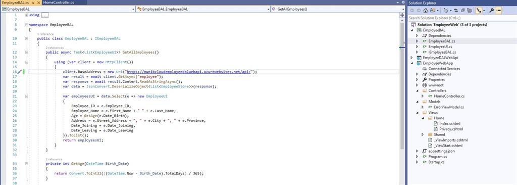 Building The .NET Cloud Application